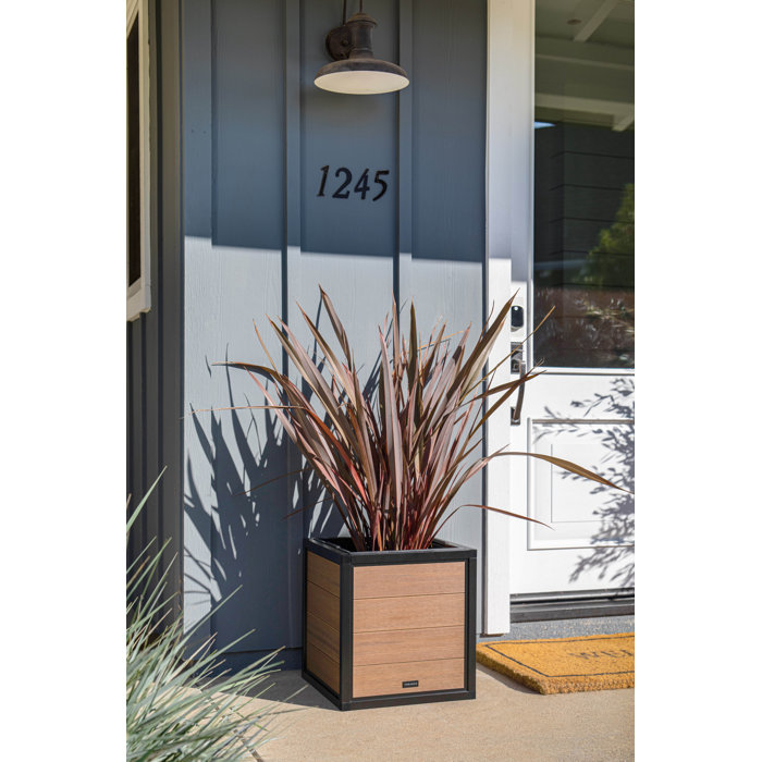 Veradek Duo Series Self Watering Plastic Planter Box & Reviews Wayfair